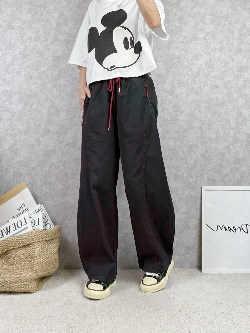 剛剛好的隨性時髦☆穿出不費力的風格彎刀褲 ⚡搶手預購⚡