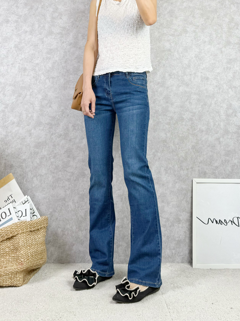 照鏡子都多看自己兩眼的顯瘦喇叭褲