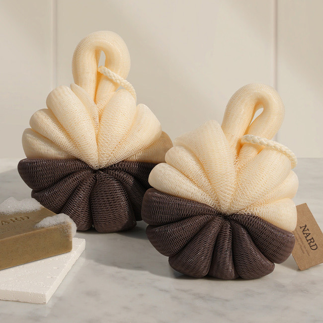 韓國 NARD 花束 低刺激沐浴球 兩入組