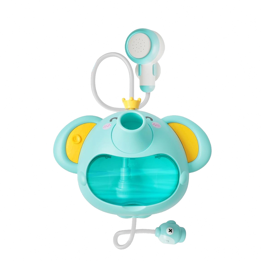 小象泡泡蓮蓬頭-藍紫色