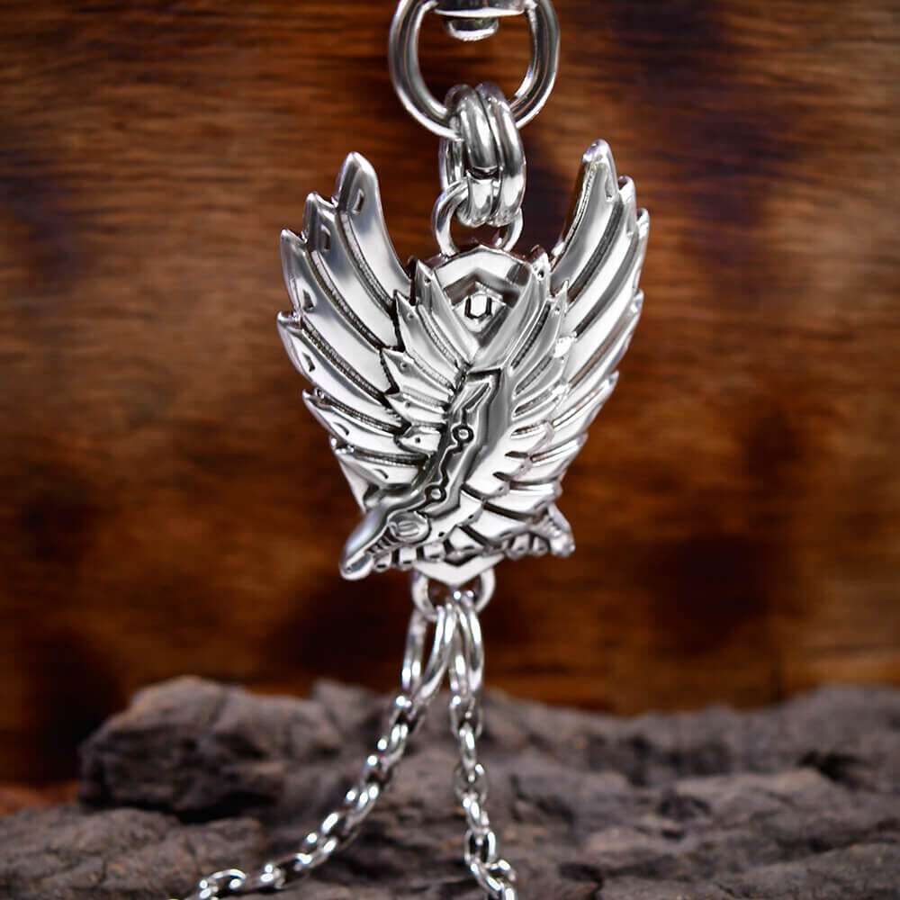 自由之翼 短鍊 金屬褲鍊/腰鍊/錢包鍊－新品