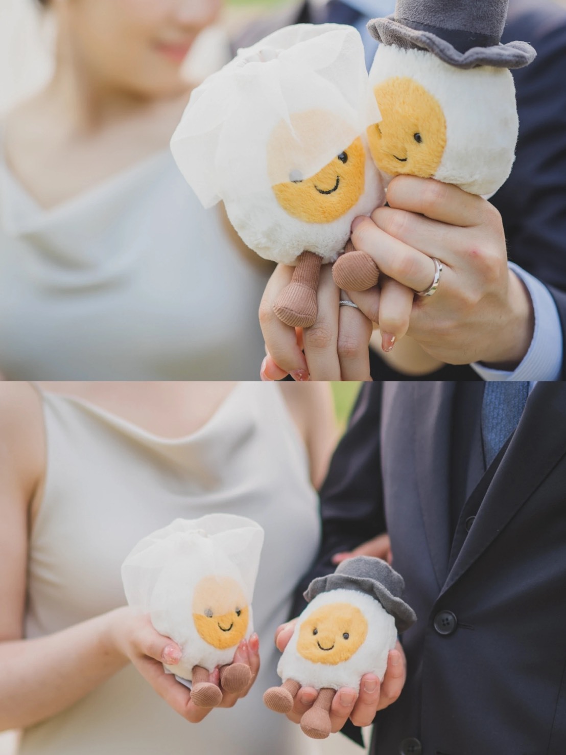 🇬🇧英國限定 JELLYCAT 水煮蛋 新郎 新娘