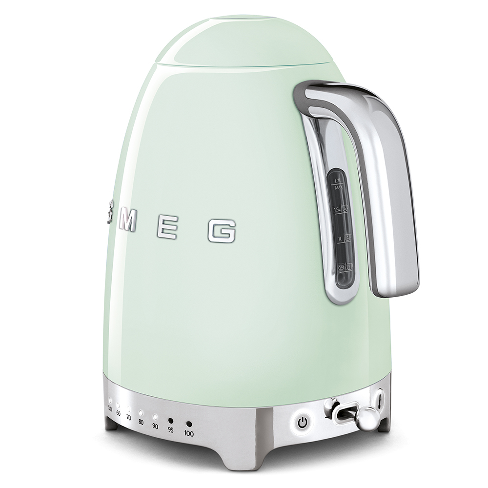 斯麥格 Smeg   KLF04PGUK‧50's Style 保溫電熱水壺‧1.7公升‧香港行貨,香港及澳門原廠2年保養‧