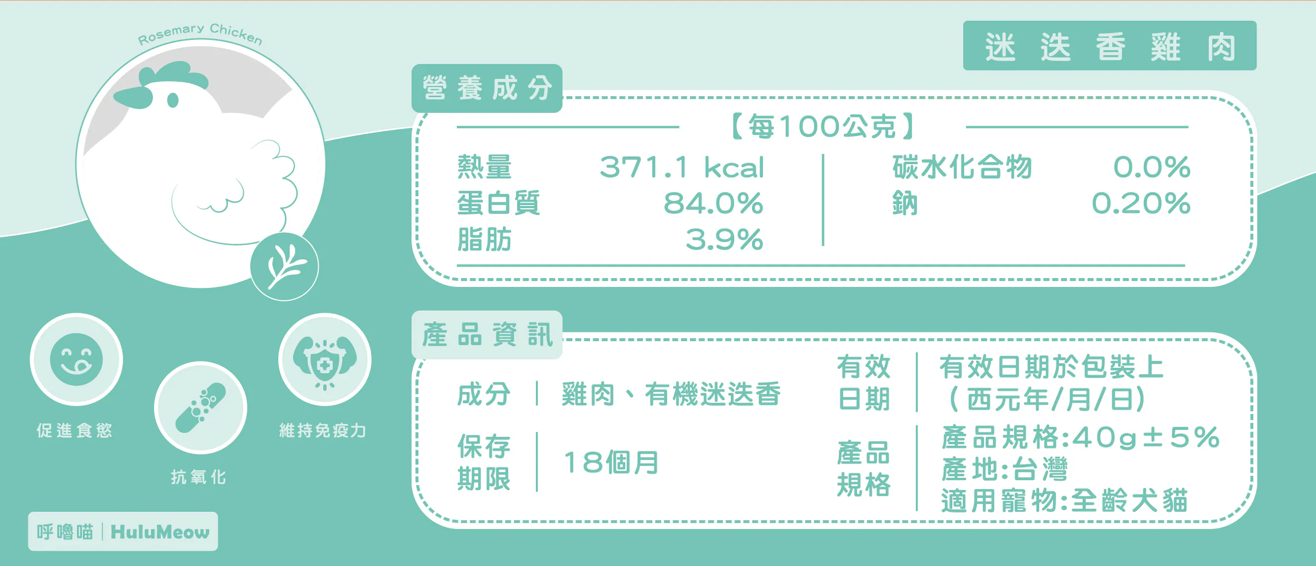 台灣 hulumeow 好感凍｜有機草本機能凍乾