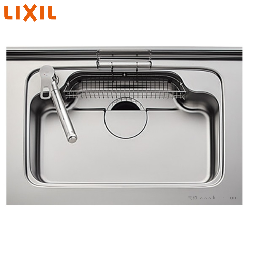 LixiL 日本原裝 不鏽鋼壓花廚房水槽 A9N (60cm深台面適用)