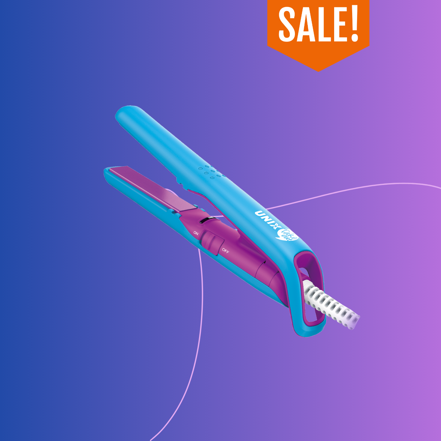 (福利品) UNIX take out 迷你直髮夾