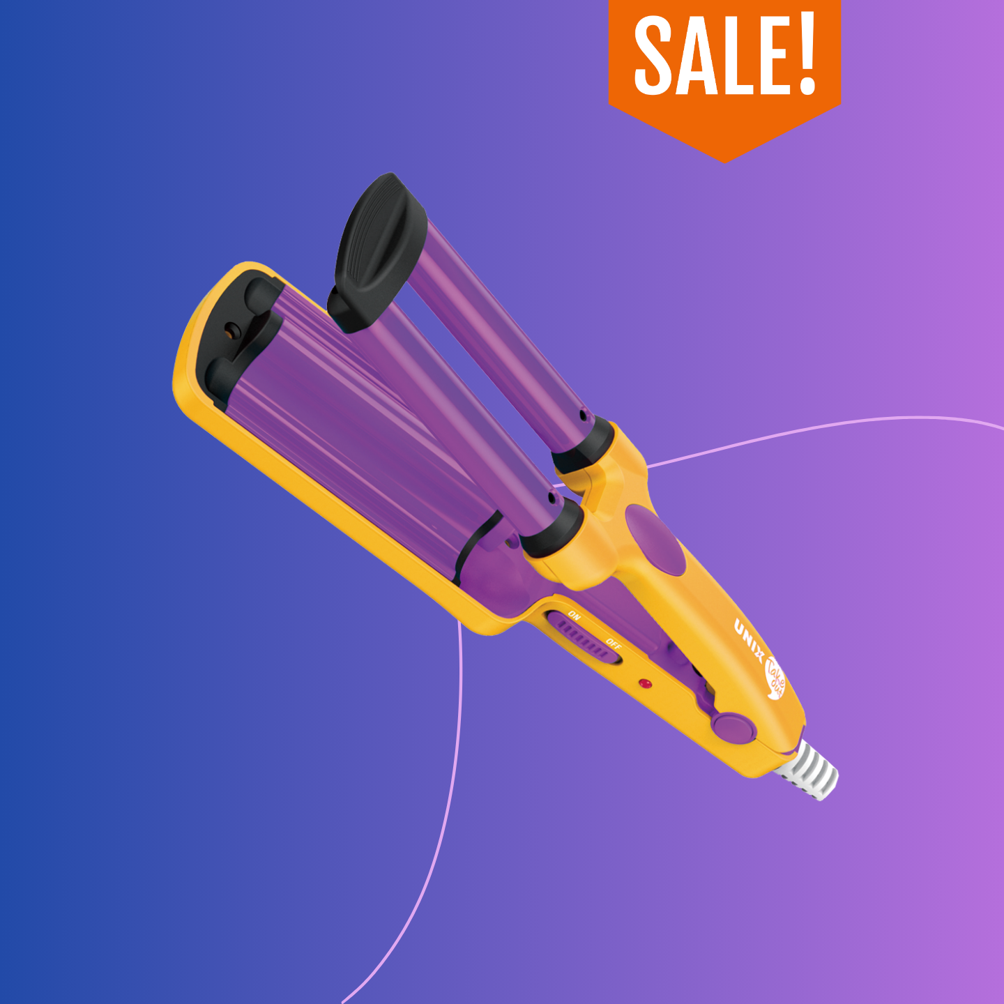 (福利品)迷你波浪捲髮棒