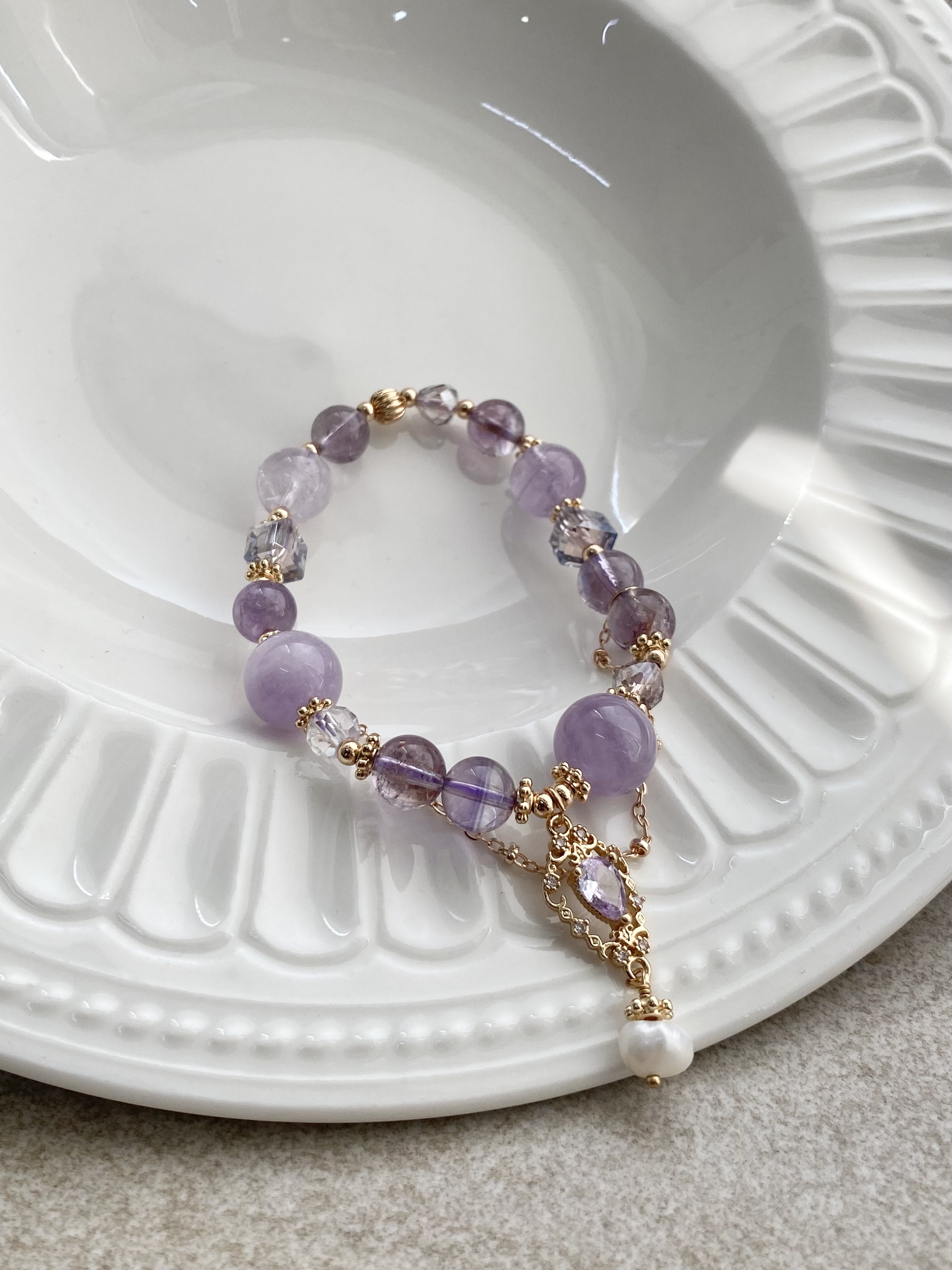 Soulmira｜九紫離火🔮靈光守護紫水晶鍊