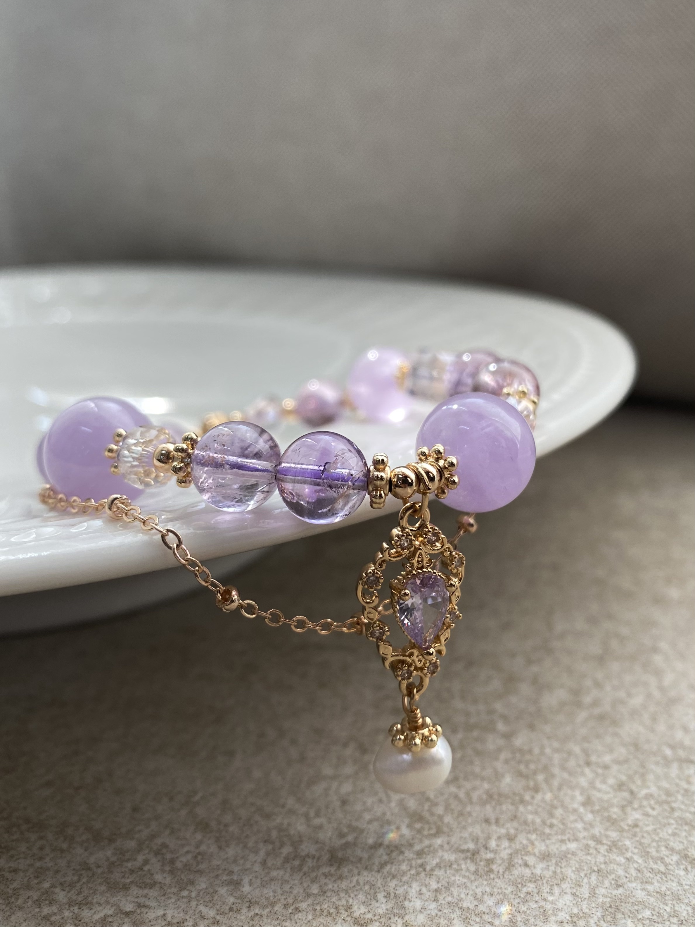 Soulmira｜九紫離火🔮靈光守護紫水晶鍊