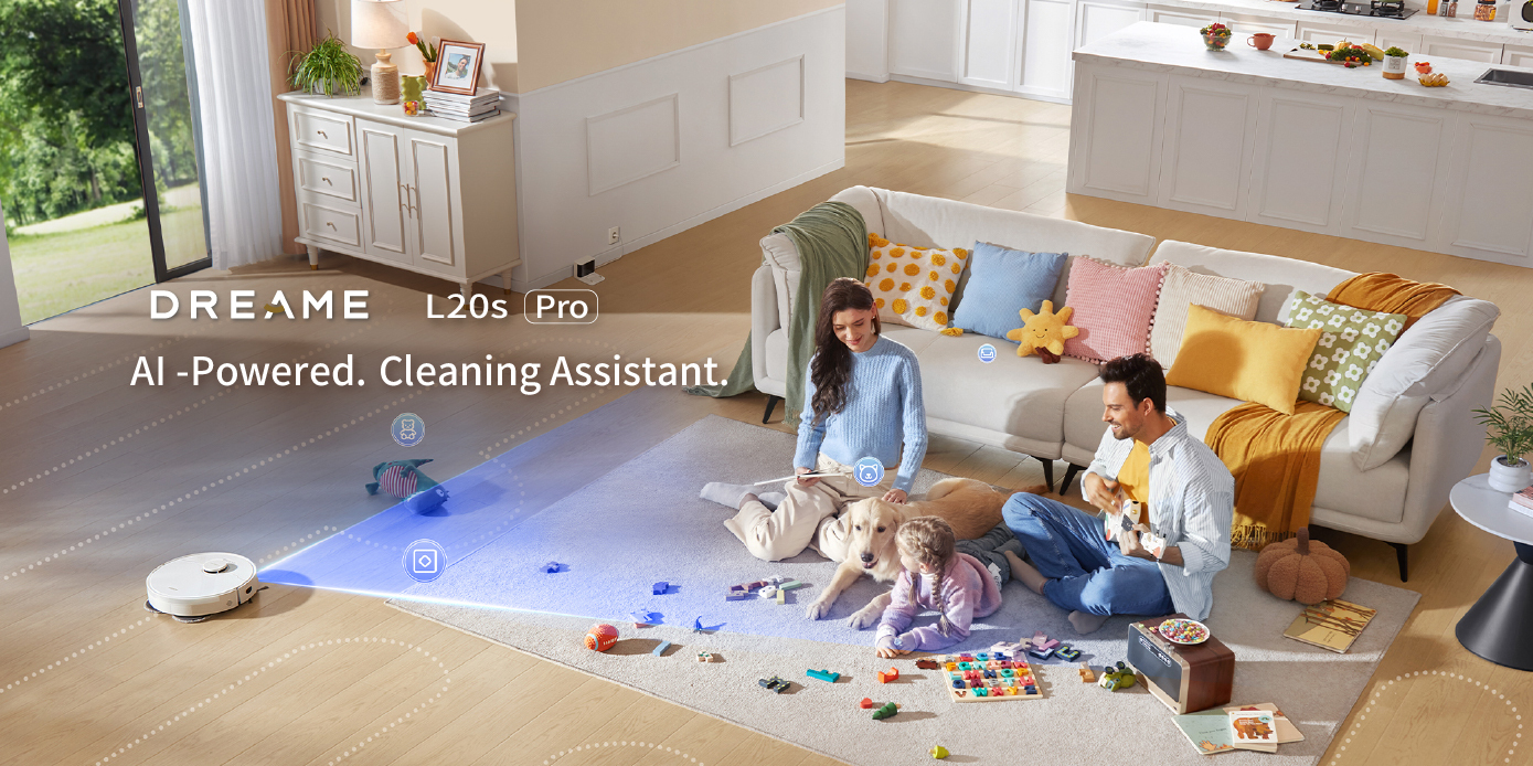 L20s Pro 3D避障雙螺旋掃拖機器人3D避障雙螺旋掃拖業界超強吸力10300PA