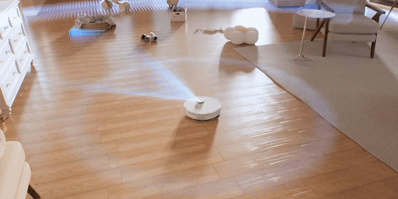 L20s Pro 3D避障雙螺旋掃拖機器人3D避障雙螺旋掃拖業界超強吸力10300PA