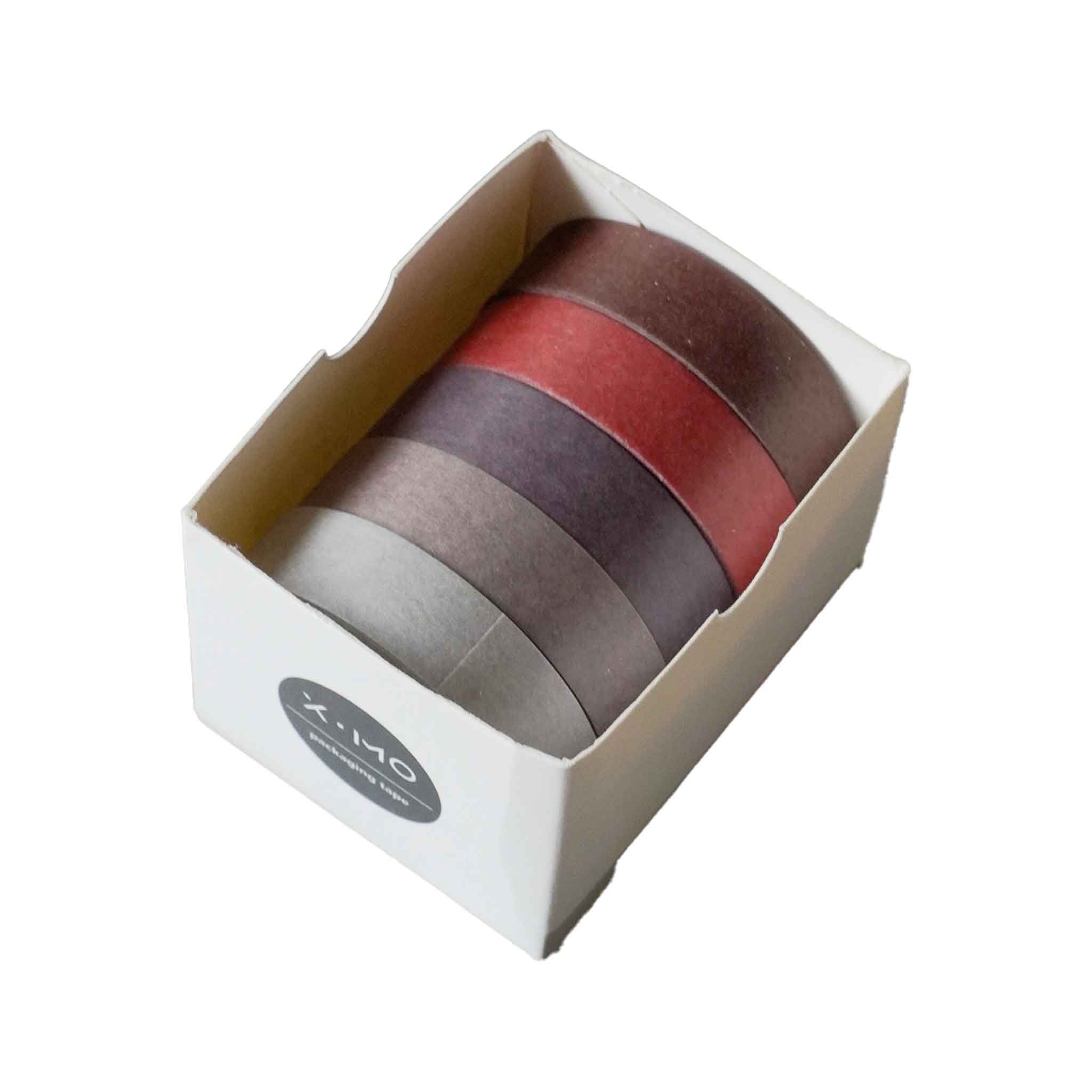 素面和紙膠帶 5卷裝5入組