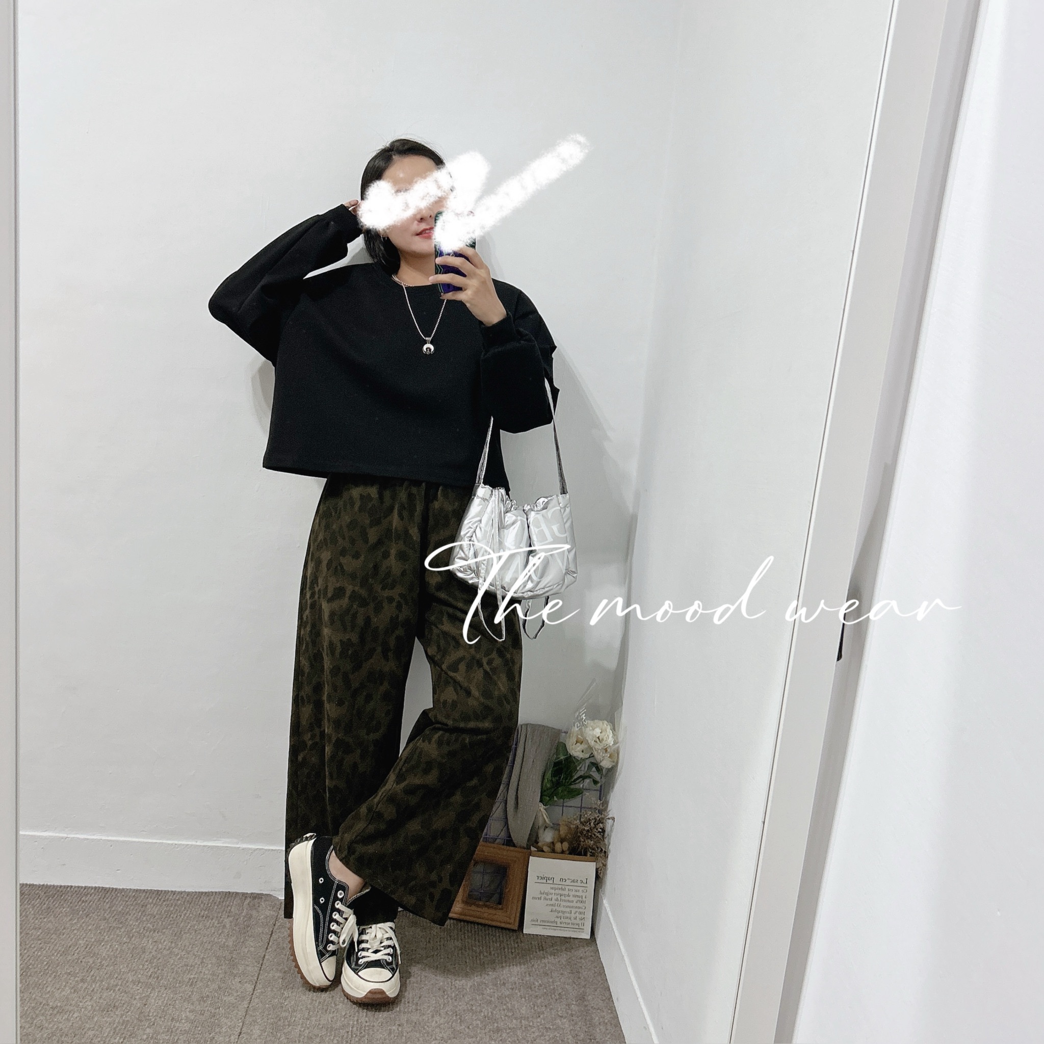 可愛有型愛心鏤空太空棉上衣(粉紅/白/黑)