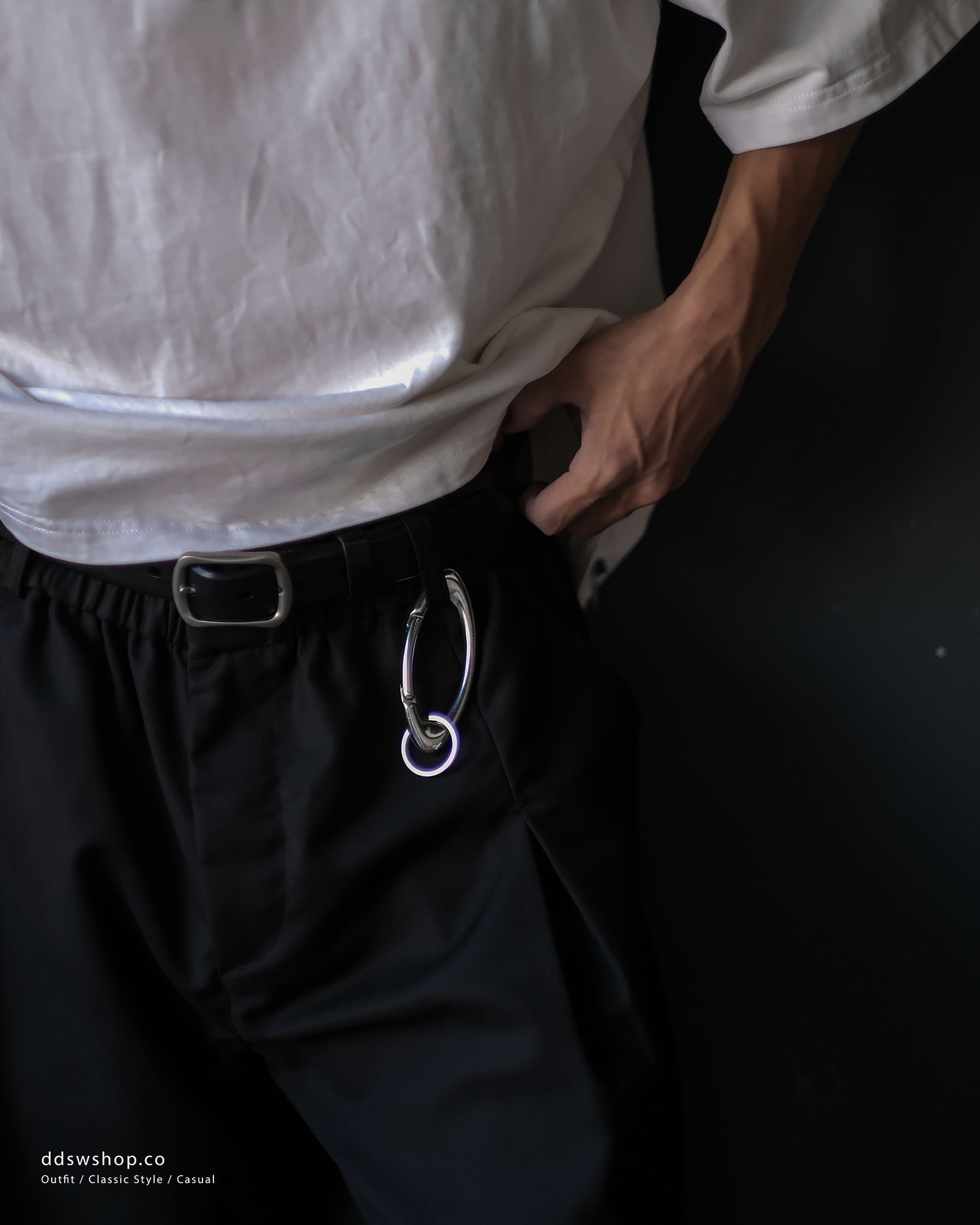 "現貨" Oakley Keychain 金屬Logo鑰匙圈 黑 黑綠 銀