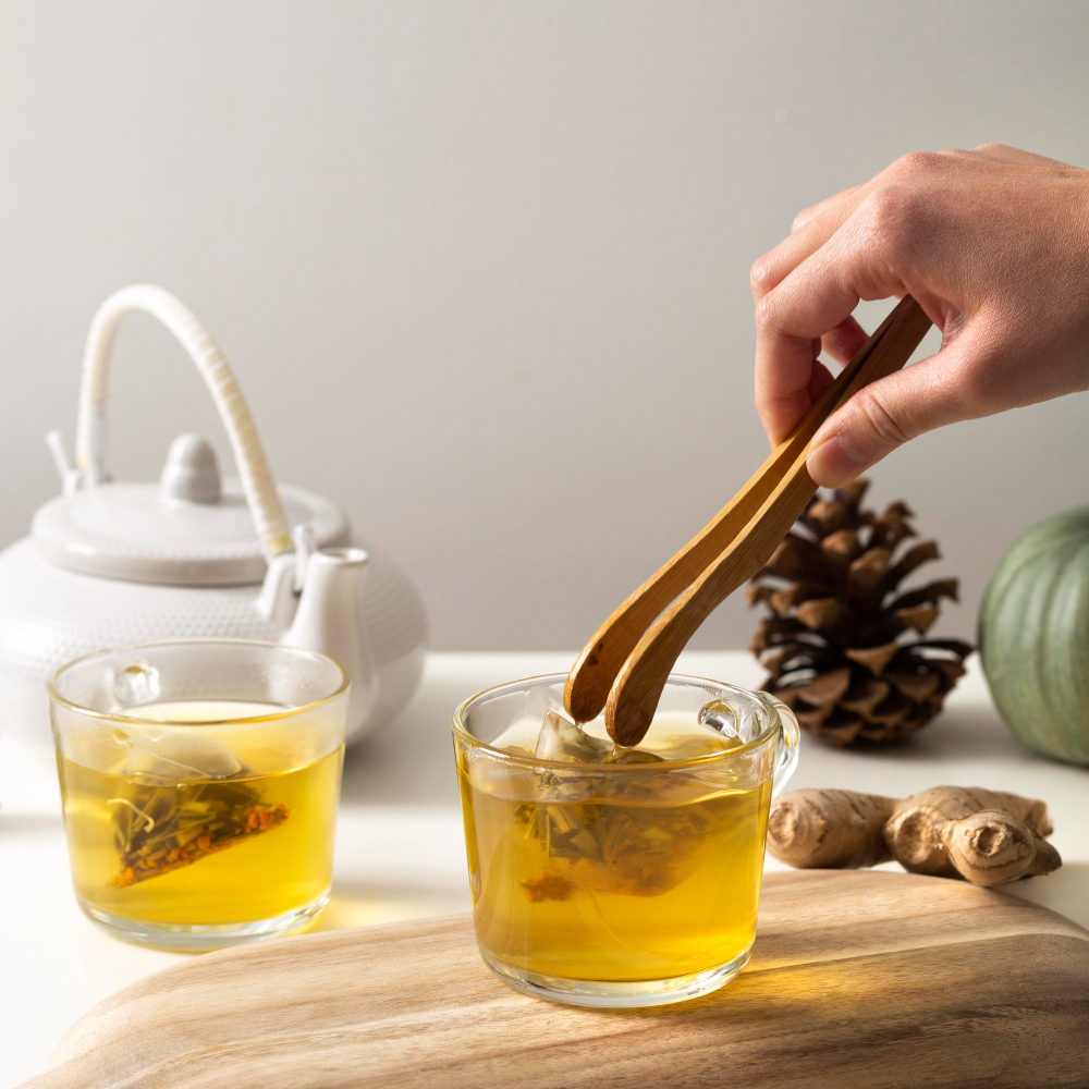 喝薑茶情境