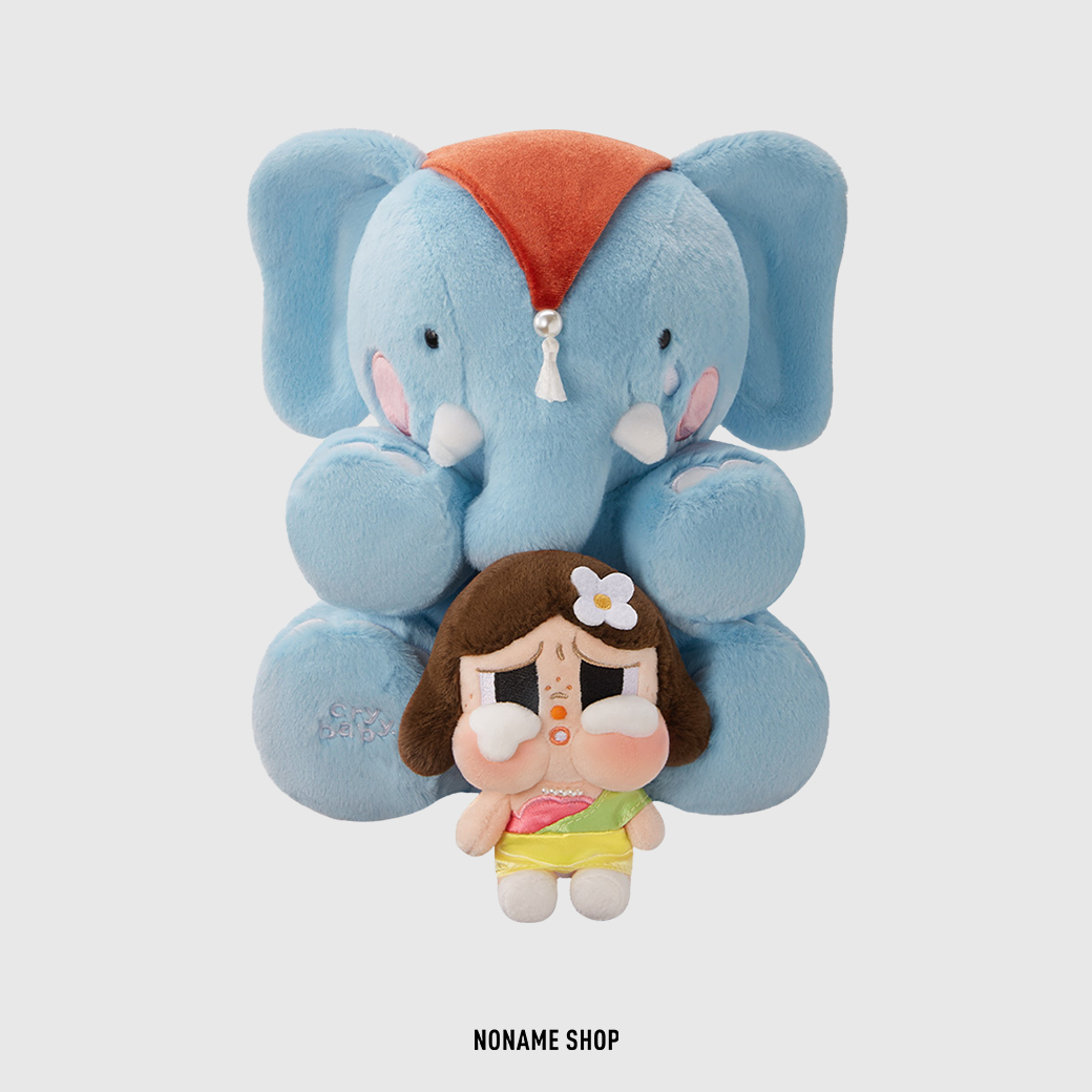 <<泰國限定✈️>> POPMART 泡泡瑪特 CRYBABY HELLO THAILAND SERIES-Plush Doll 哭娃 泰國 限定 大象