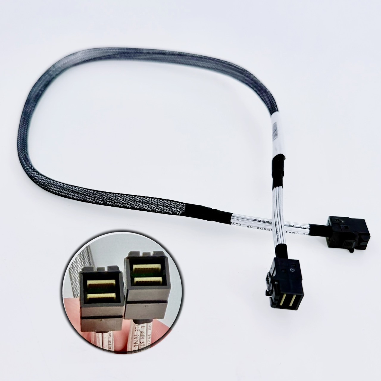 雙頭 SFF-8643 HD MiniSAS 12Gbs 資料線