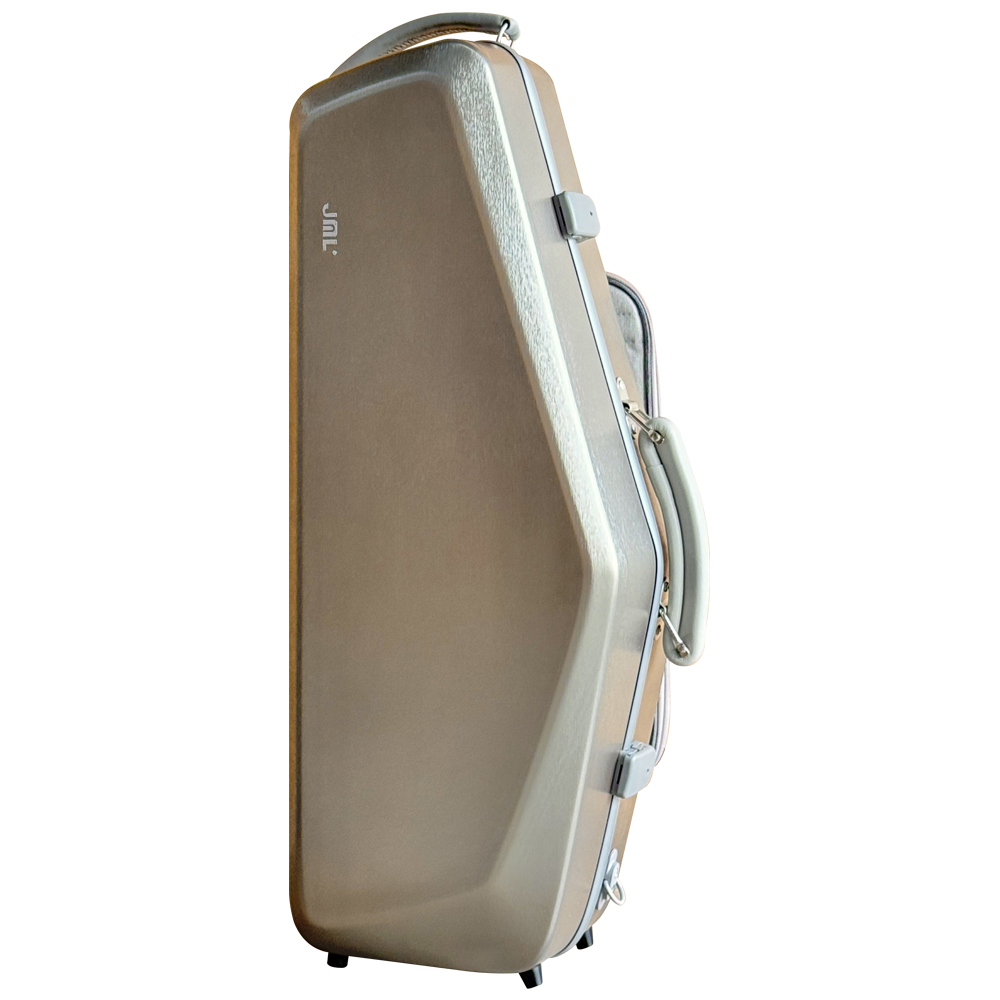 JML 幻彩系列 中音薩克管盒 (拉絲香檳金)