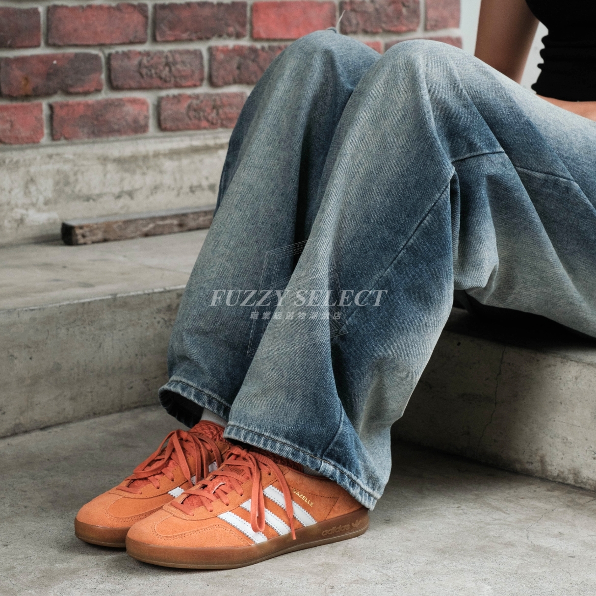 【逢甲 FUZZY】Adidas Gazelle Indoor 日落橙橘 JI2586