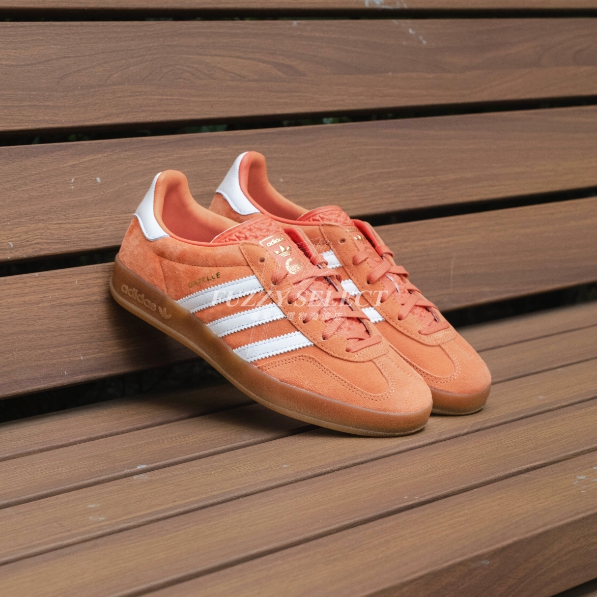 【逢甲 FUZZY】Adidas Gazelle Indoor 日落橙橘 JI2586