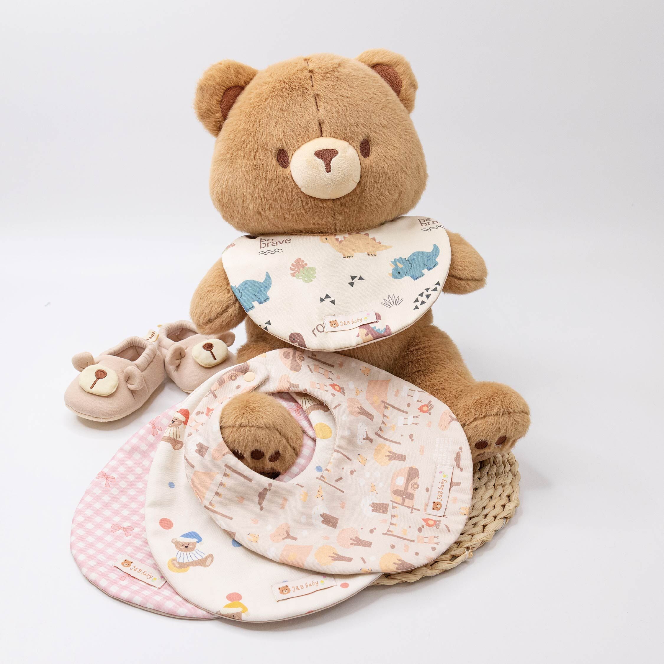 【JB0527】MIT純棉石墨烯防水圍兜(兩入一組)＊二款