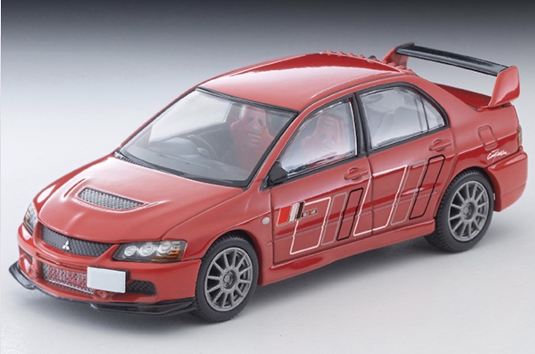 【預訂/3月】Tomytec LV-N349c Mitsubishi Lancer Evolution IX MR GSR Ralliart Red
