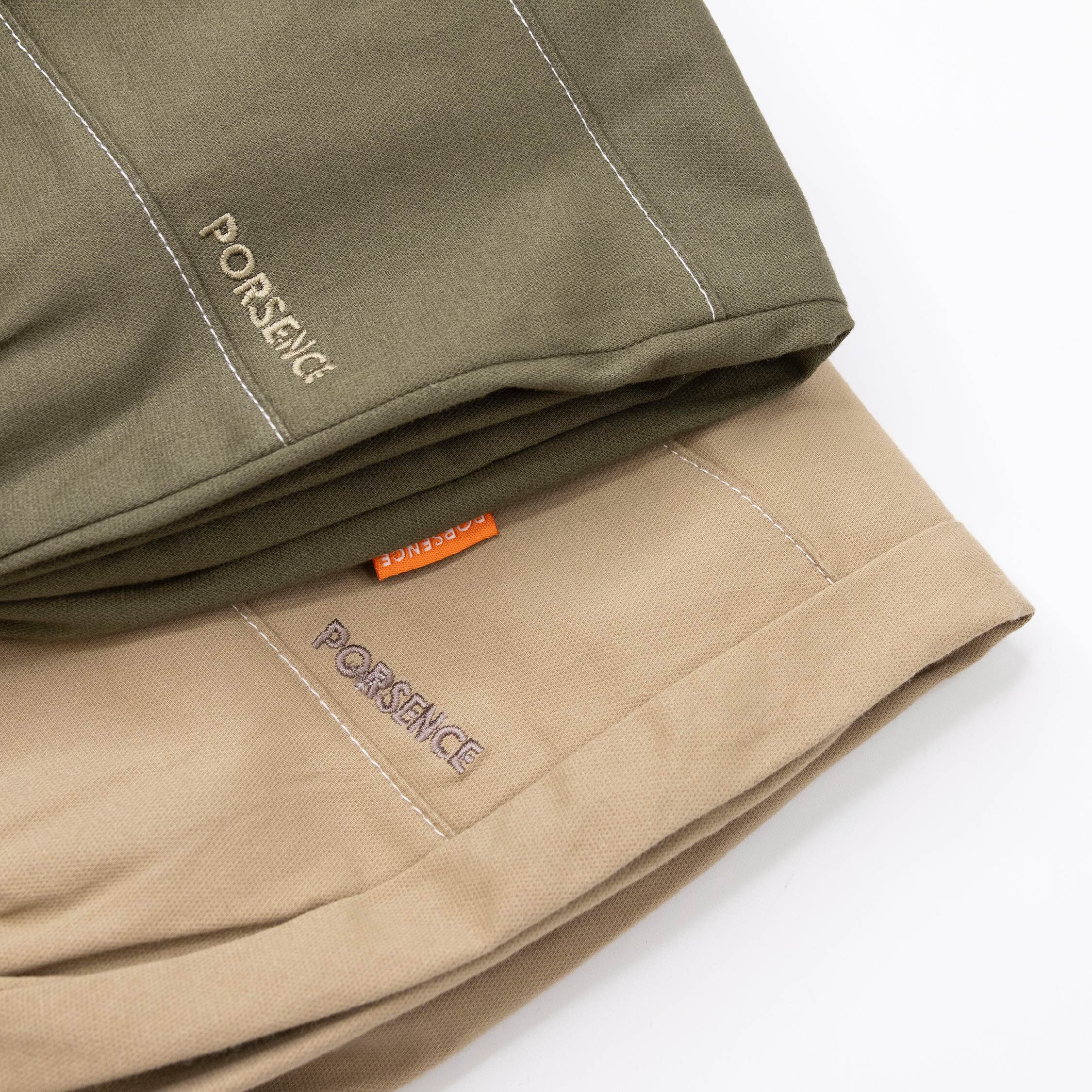 波紳士【22533】質感品牌字母刺繡縮口褲＊二色