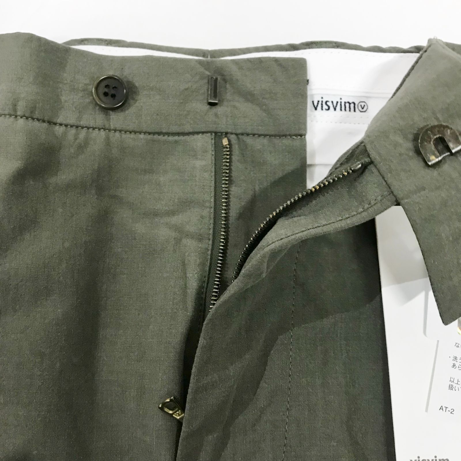 RE-STOCK: VISVIM SLACKS SHORTS - OLIVE PRE ORDER ITEM (預訂中)