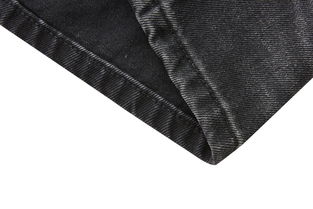 FU 水洗做舊 復古感 設計 微喇叭 #牛仔褲