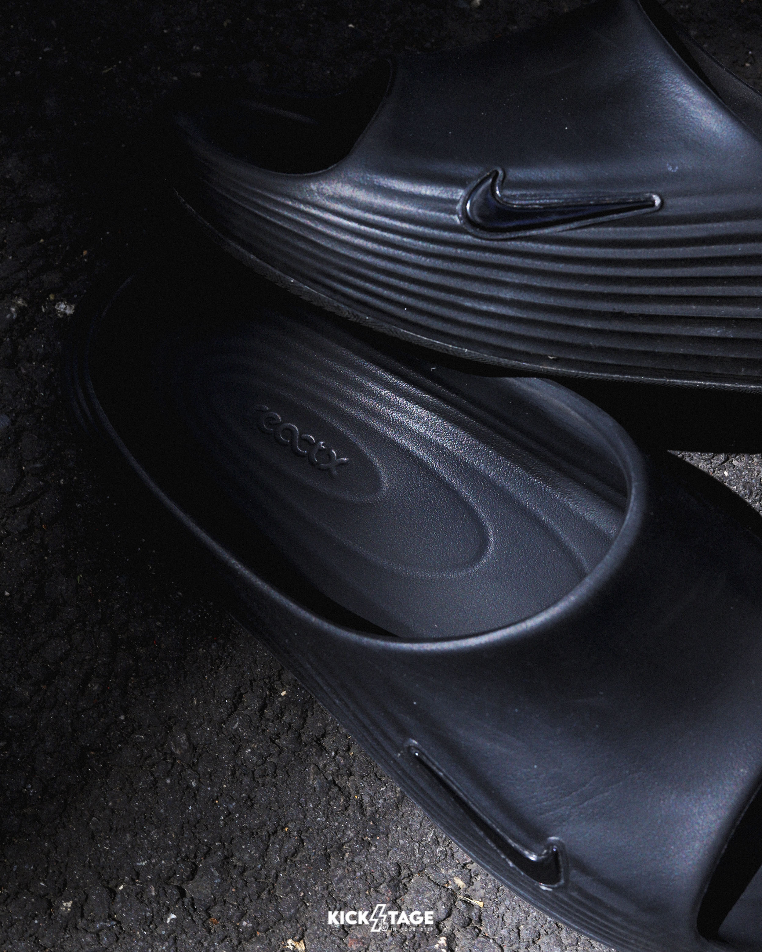 男女鞋 NIKE W REACTX REJUVEN8 SLIDE 黑 立體LOGO Q彈 軟底 防水 拖鞋【HV4484-001】