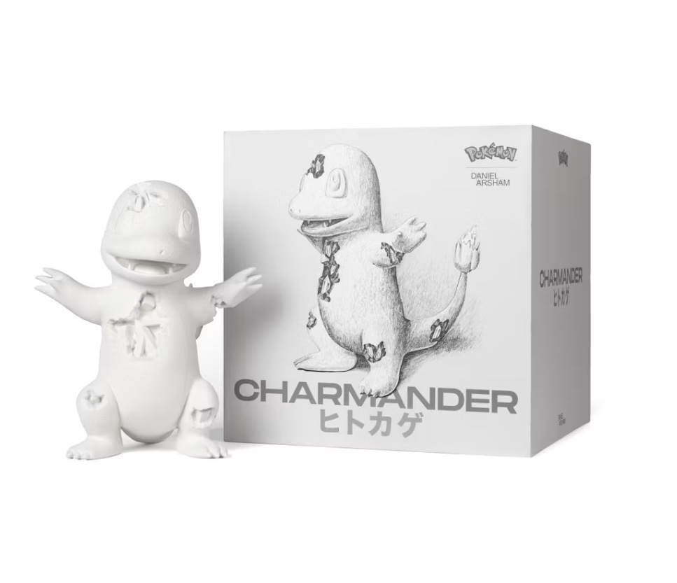 Daniel Arsham x Pokemon Crystalized Charmander