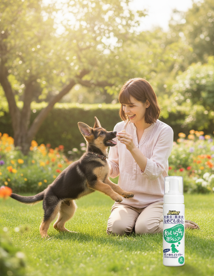 (日本製造) JOYPET 狗用免水泡沫洗髮精 (200 ml)