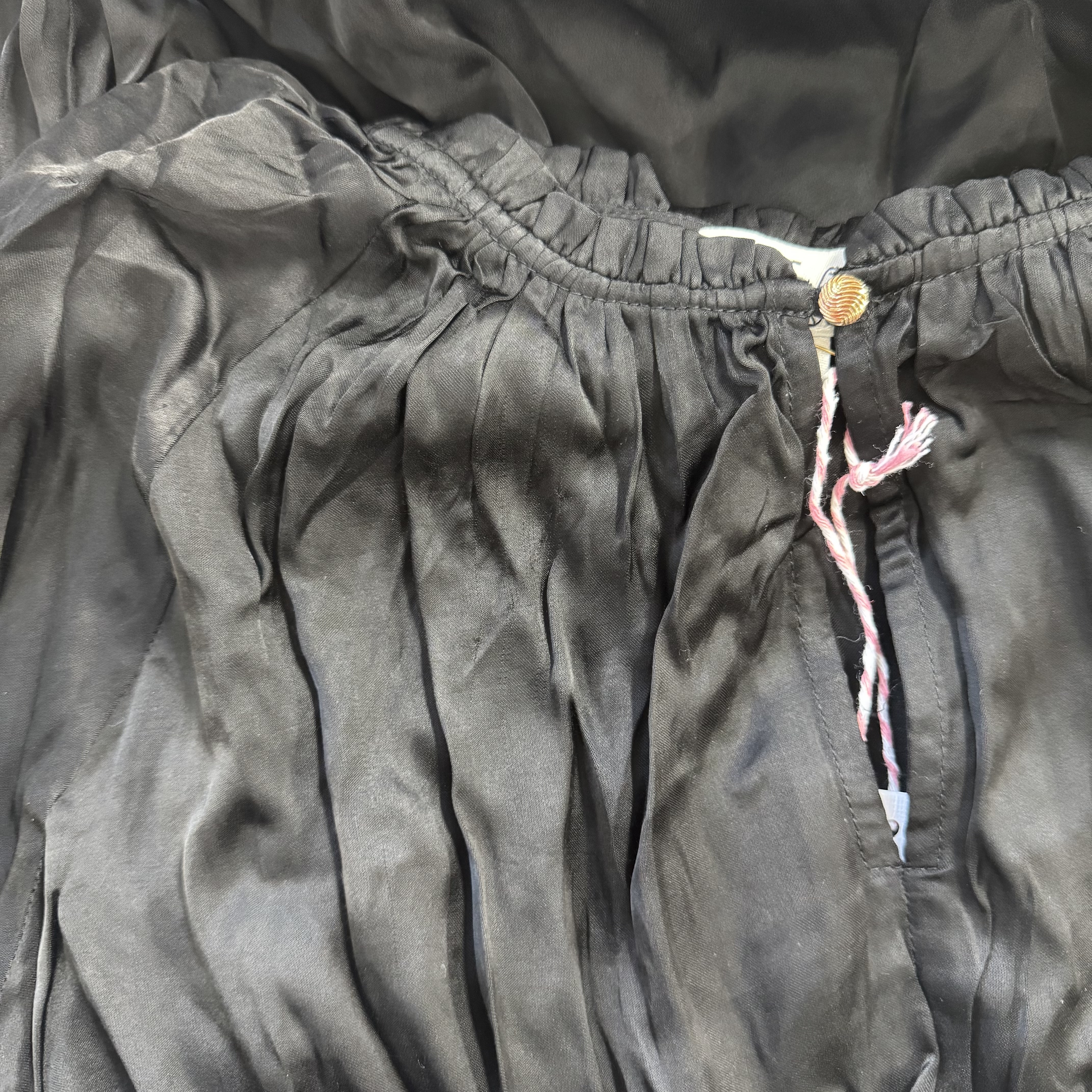 1LP0704-222 (Defect) BRIGITTE BARDOT Alajo Dress With Collar Black #182520200 (C-EU-E)