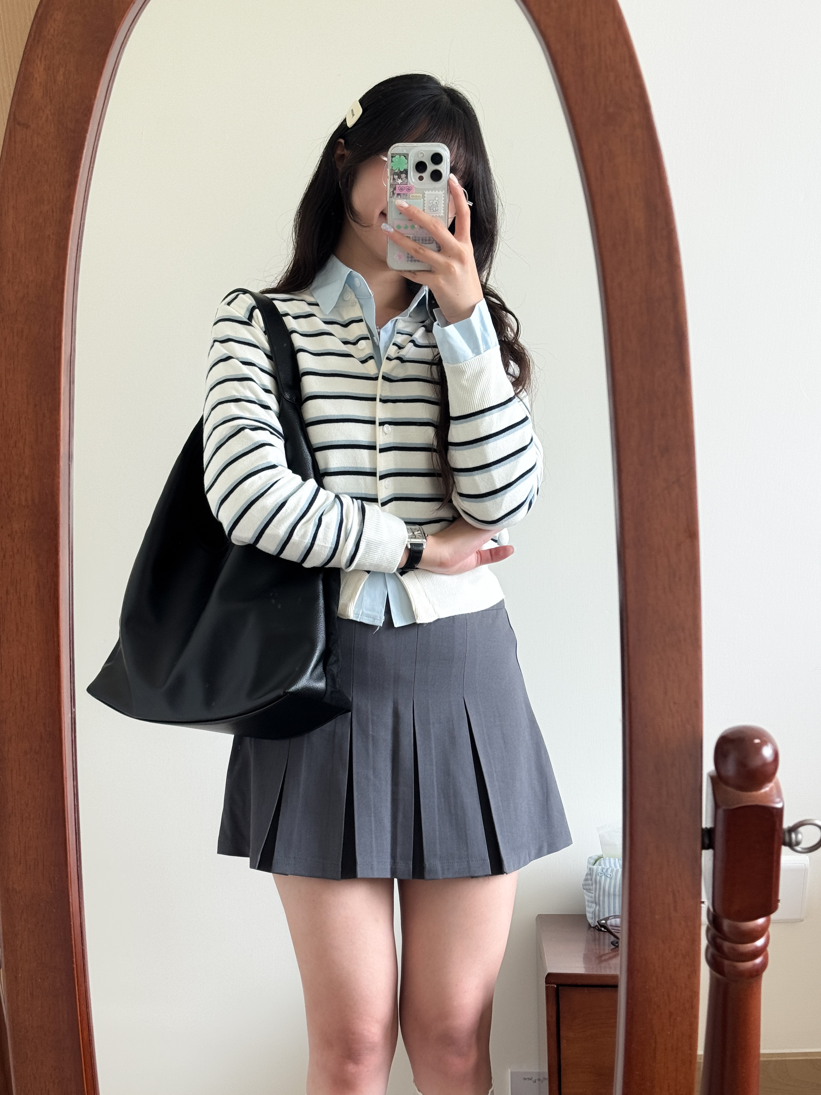 Autumn skirt with pant