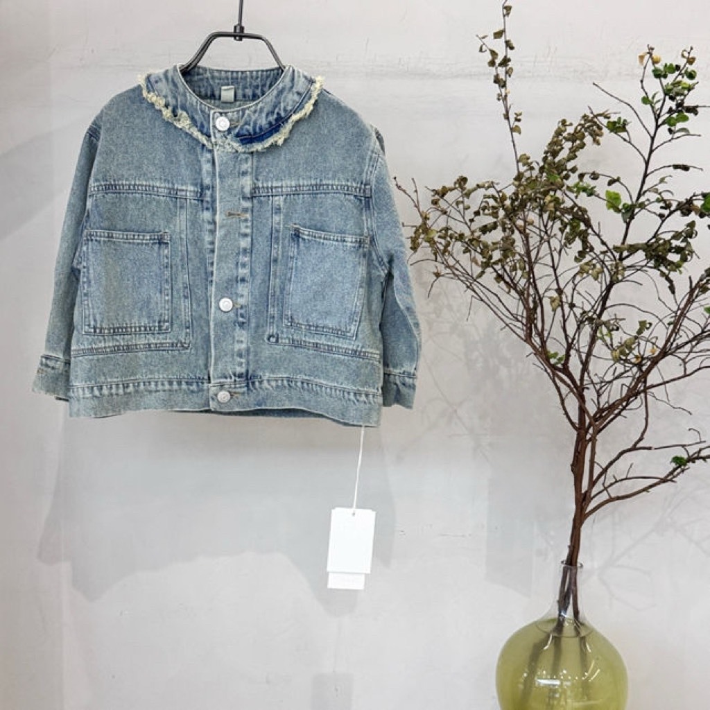 淺藍水洗牛仔外套