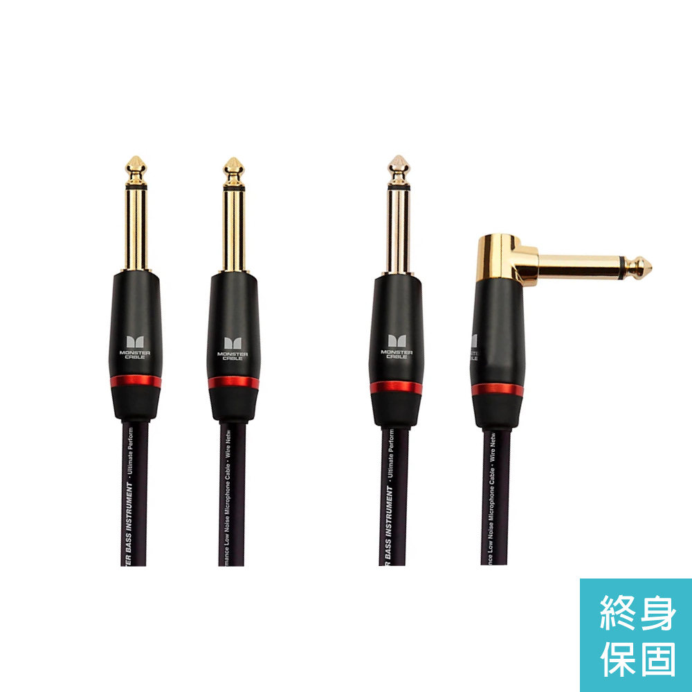 Monster Monster / Prolink P600 (3.6m) 貝斯導線 (S-S/S-A) — 三峽吉他 / Bass
