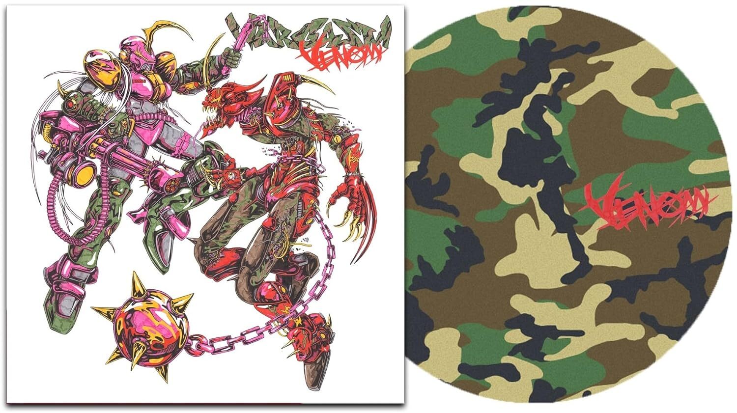 WARGASM《Venom》（限量迷彩彩膠LP）