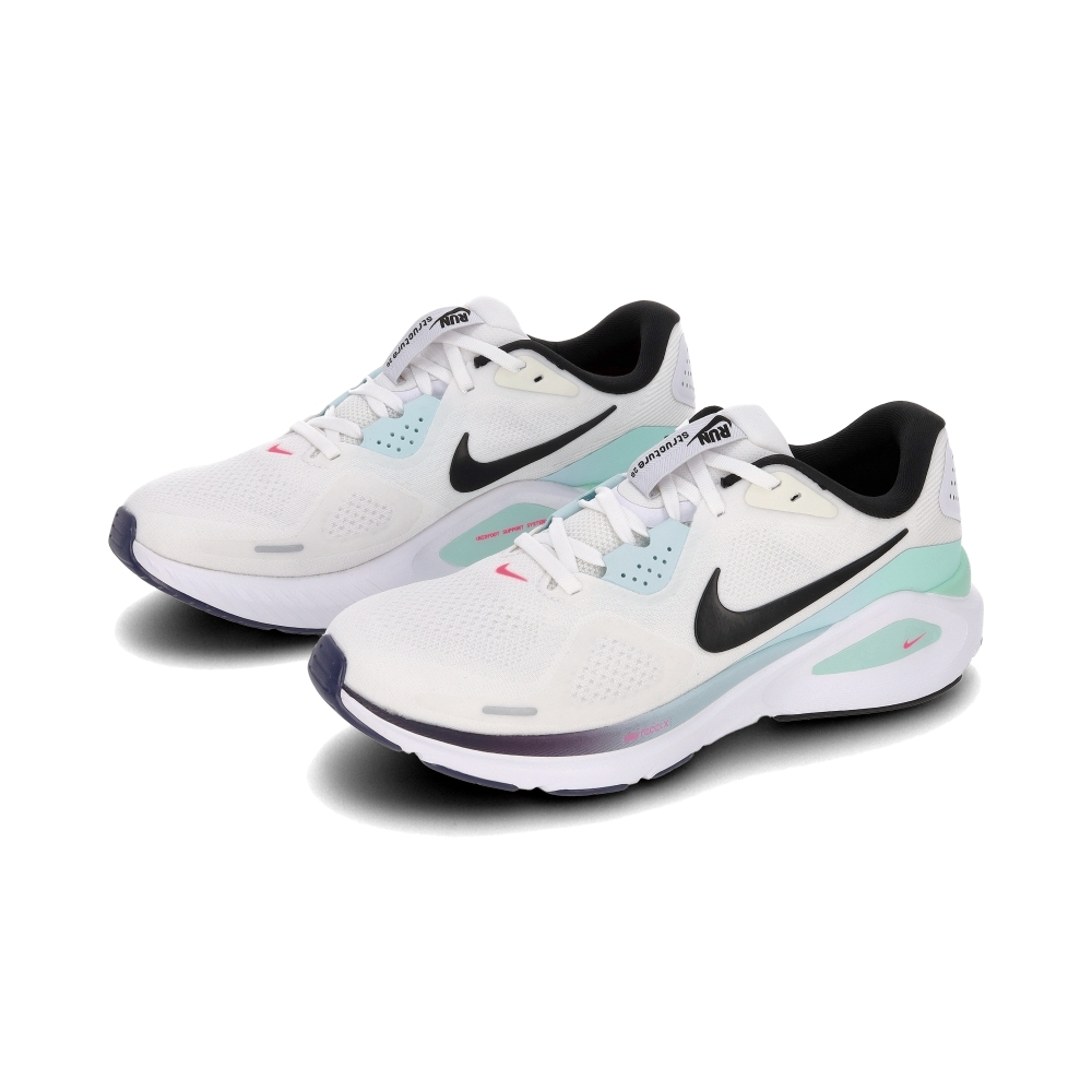 Nike Structure 26 男鞋 白綠色 緩震 透氣 運動 休閒 包覆 慢跑鞋 IM6675-101