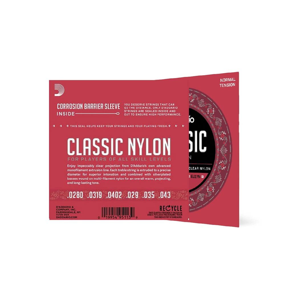 D'Addario Daddario / EJ27N 古典尼龍吉他弦 — 三峽配件 / 週邊