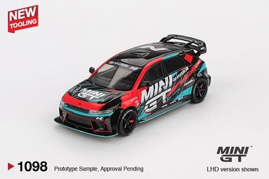 預訂 Pre-order - MiniGT 1098 Hyundai Ioniq 5N MINI GT RS-01T 2025 Tokyo Auto Salon