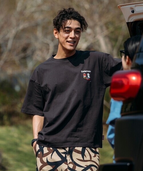 Coleman×matsui×FREAK'S STORE /Rocky Camping Tee