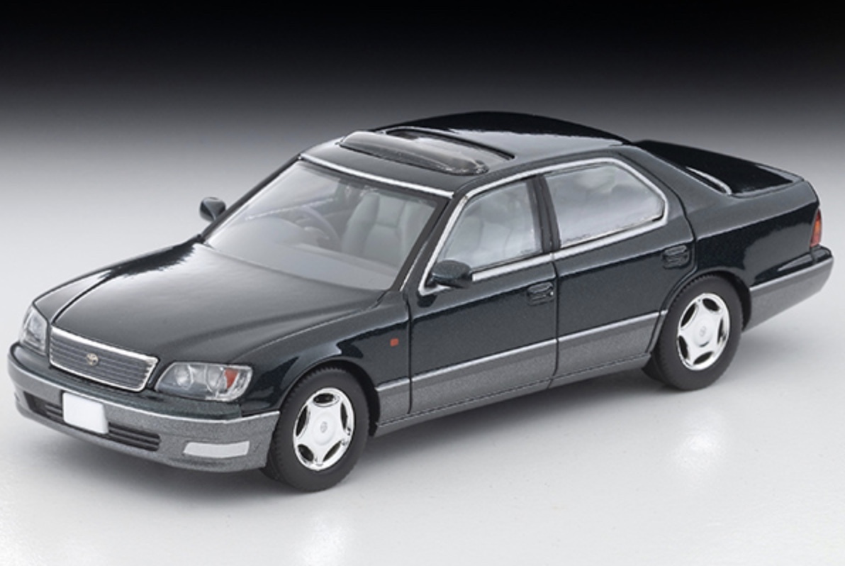 【預訂/2月】Tomytec LV-N356b Toyota Celsior C-Spec F Package 1997 Green/Gray
