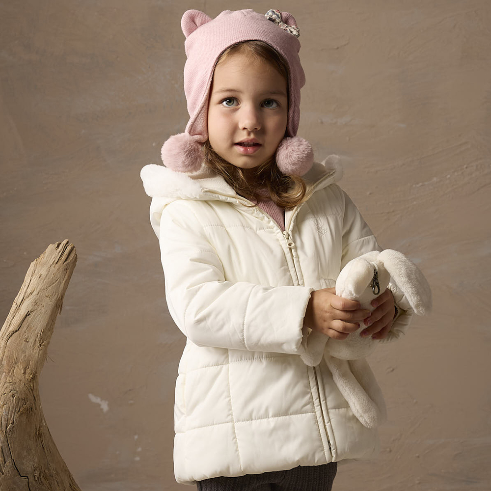 PIPPY 萌萌小貓耳造型遮耳帽 粉