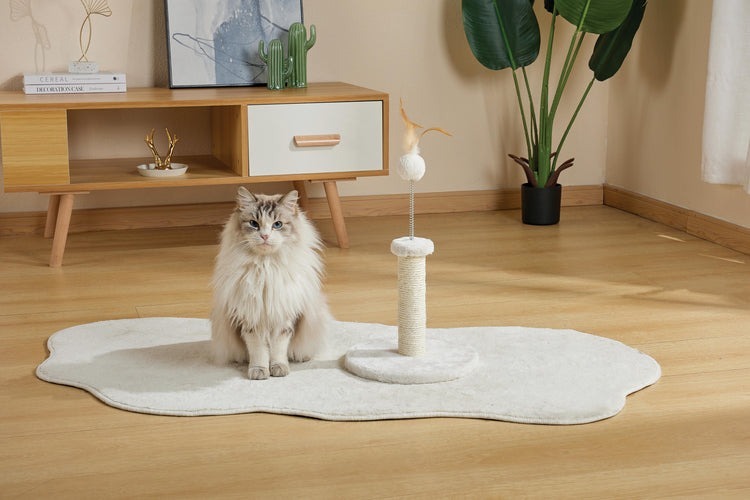 M-Pets Cat Scratching Post．White
