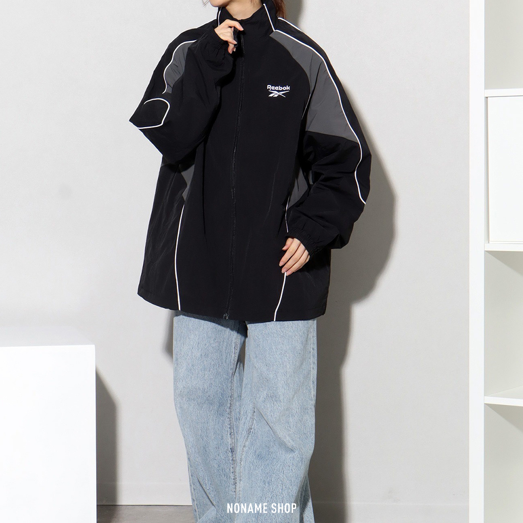 REEBOK RBK 刺繡 尼龍 寬鬆 防風 防潑水 線條 復古 外套 三色 (男/女款)