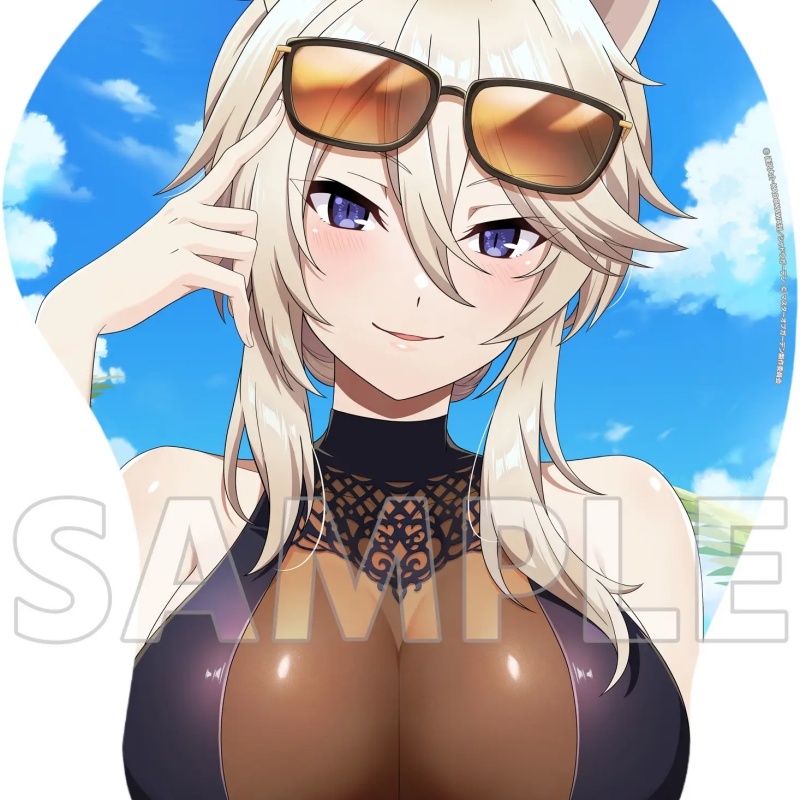 「ACG.GO」「預購」Soft Garage 我想成為影之強者 潔塔 Zeta 泳裝ver. 等身大立體滑鼠墊