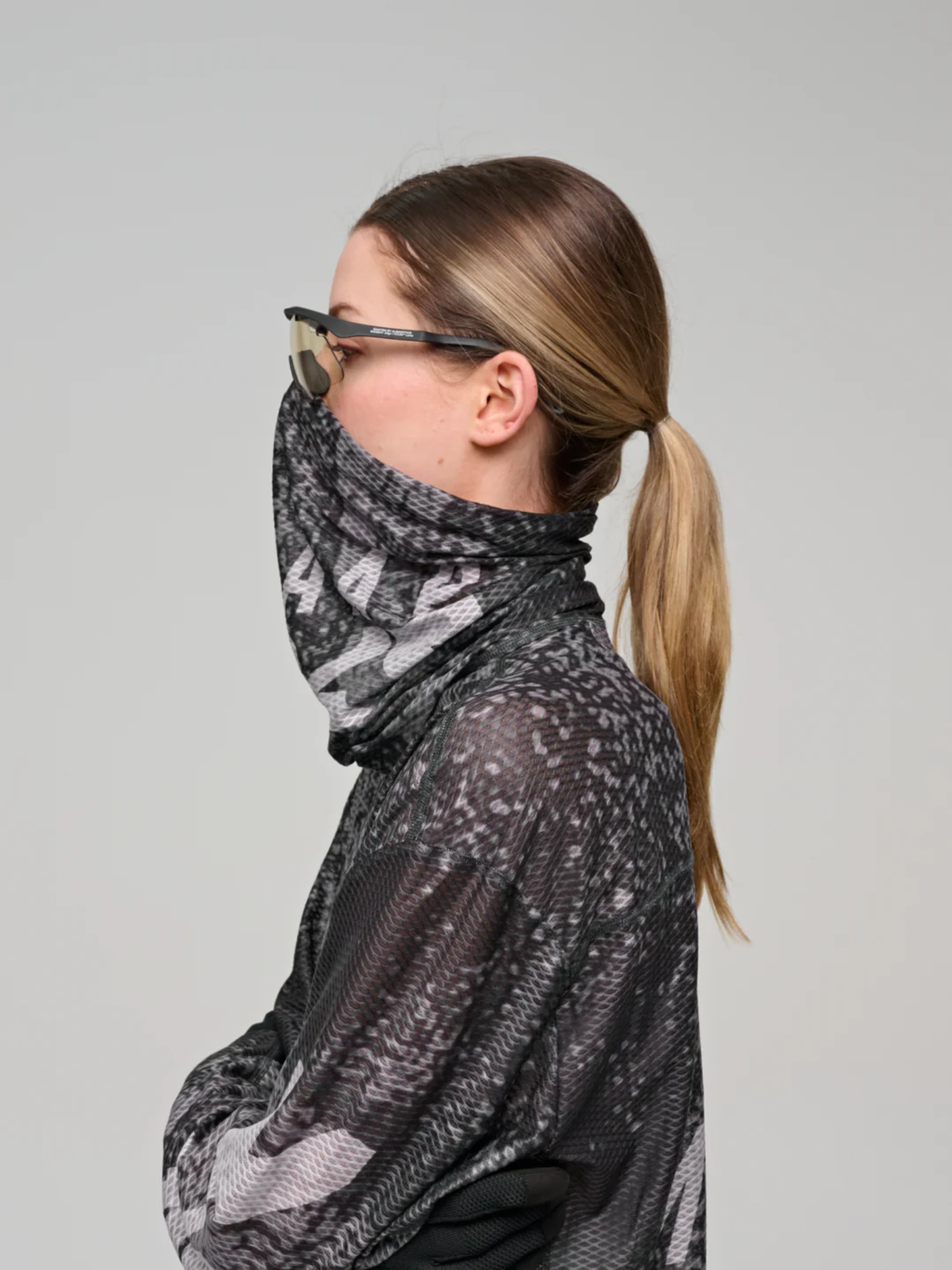 【MAAP】Alt_Road Air Mesh 防曬面罩脖圍  / Silver Black