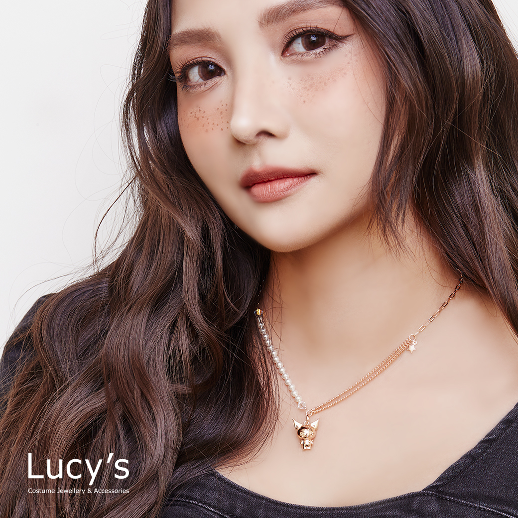 Lucy's X KUROMI 限量聯名 Sweet Pearl 珍珠項鍊 (三色) (127231/127232/127233)