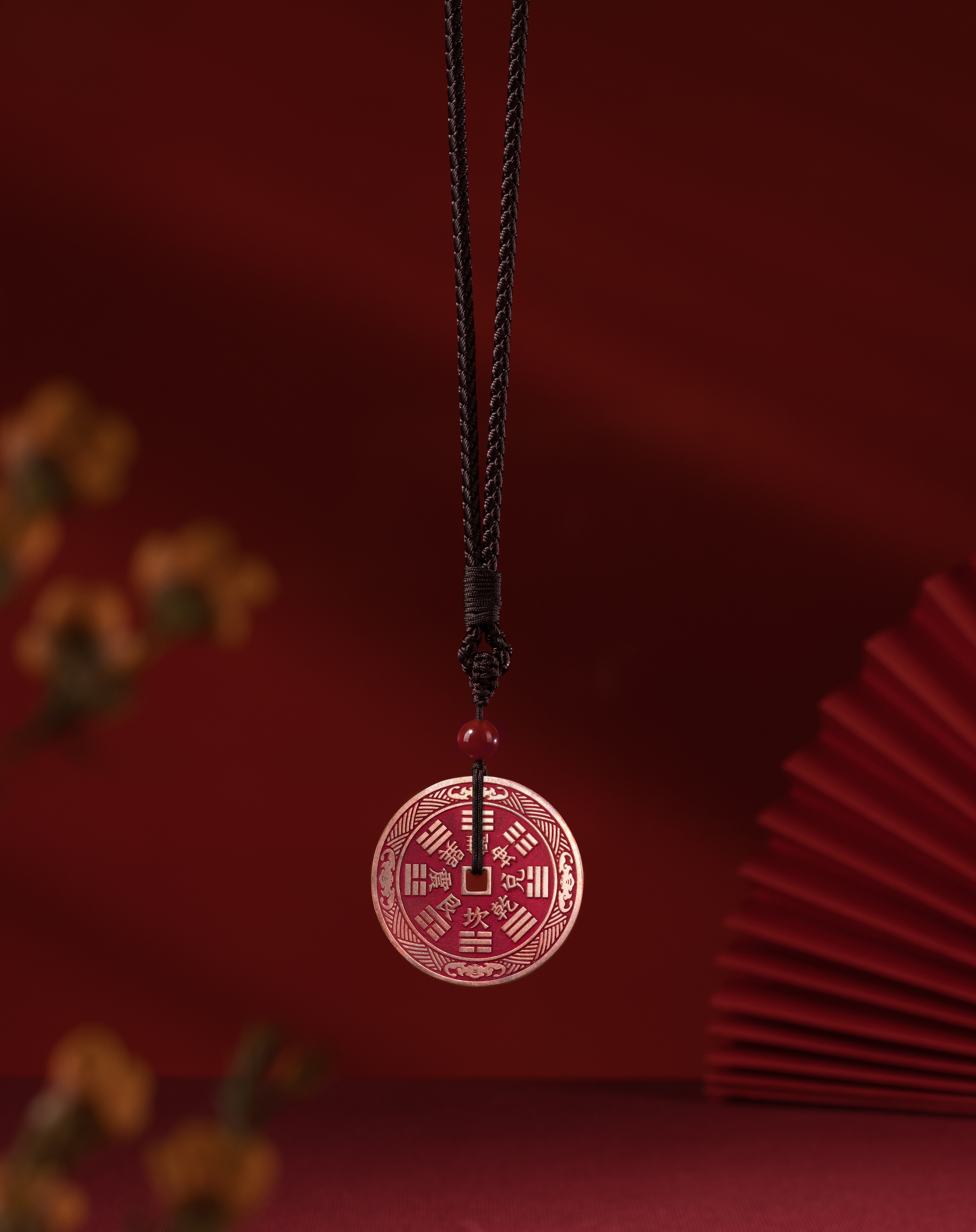 山鬼花錢(八卦圖)｜銅作工藝品