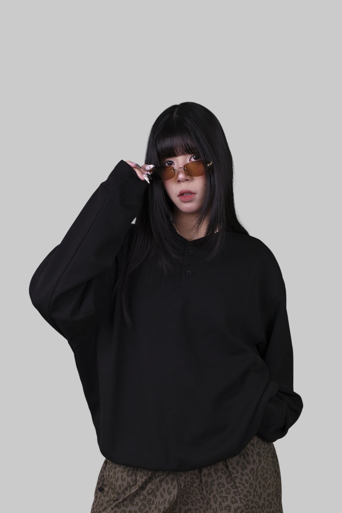 『Always_Good』阿美咔機 華夫格 亨利領 薄長TEE